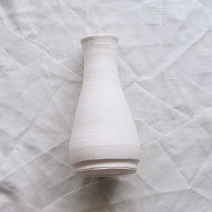 White Handmade Vase